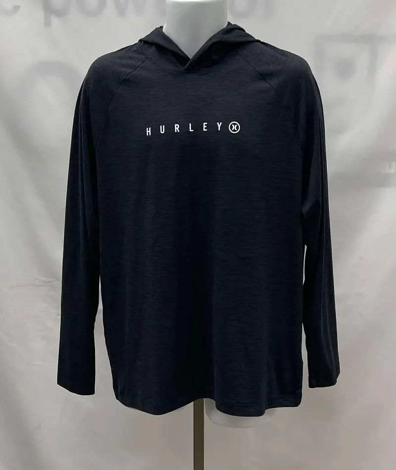 Men's Hurley Long Sleeve Hoodie, Large 1