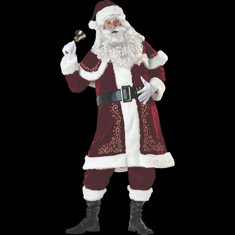 Men's Jolly Ol' St Nick Costume 1