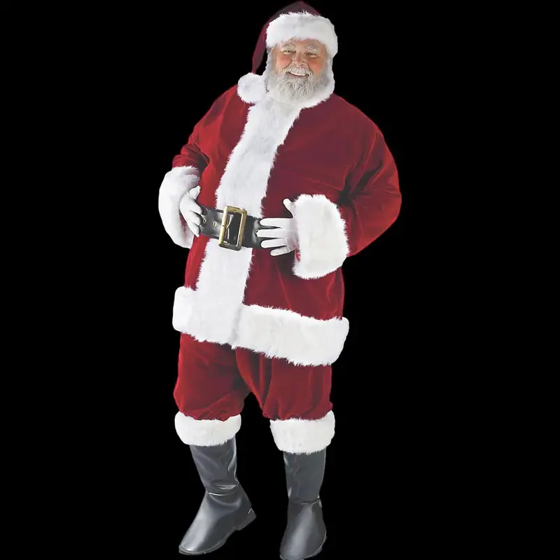 Men's Plus Size Ultra Santa Suit Costume 1