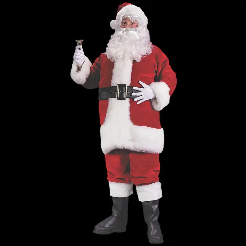 Men's Premium Santa Suit Costume 1