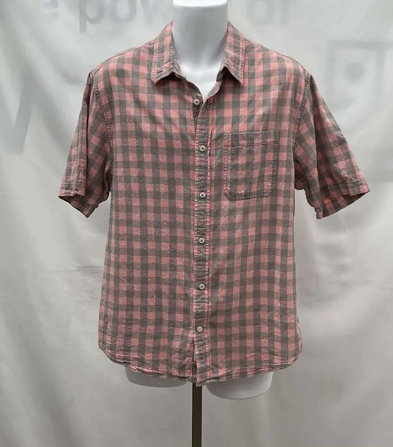 Men's Roots Short Sleeve Shirt, Large 1
