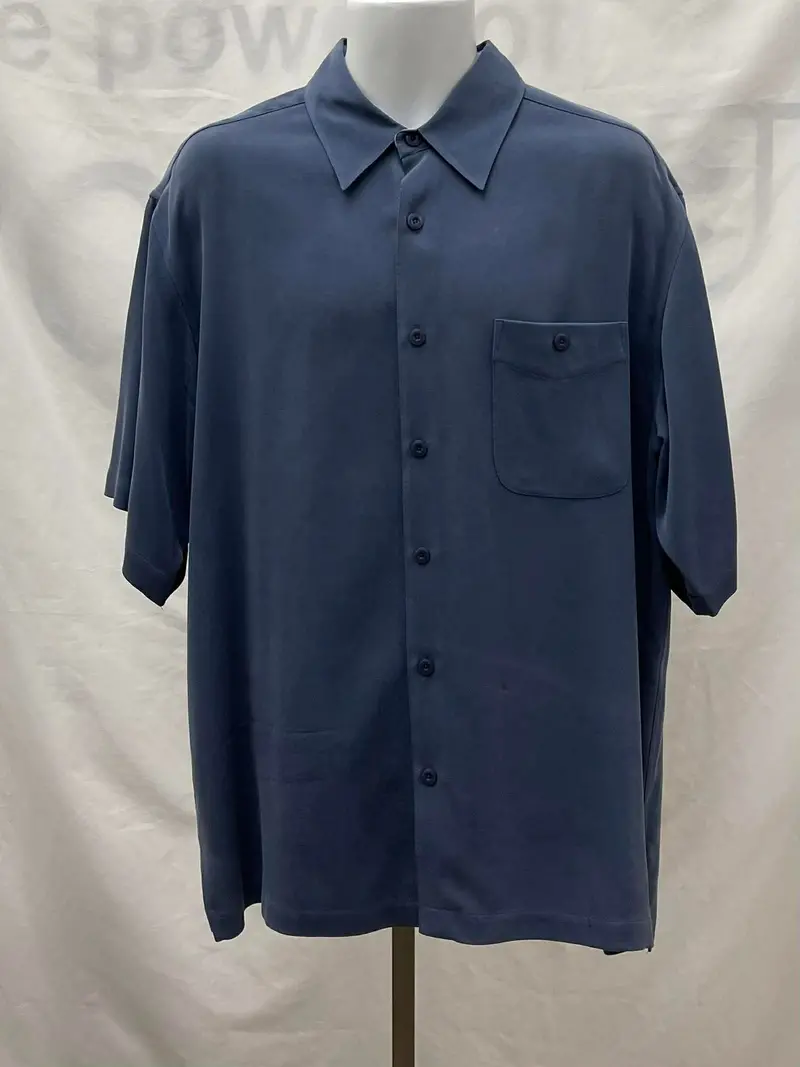 Men's Toscano Short Sleeve Shirt, Large 1
