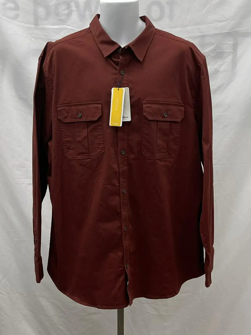 Men's Wind River Long Sleeve Shirt, 2Xl 1