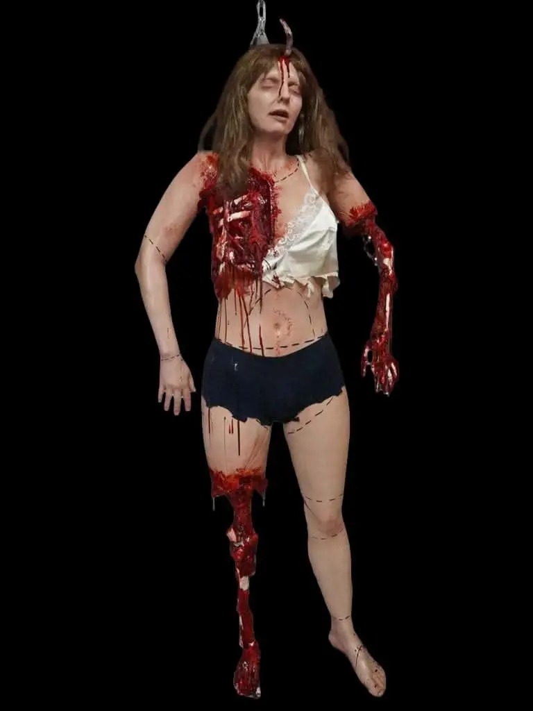 Meredith Meat Market Dangler Halloween Prop 1