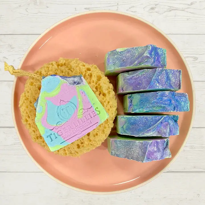 Midnight Hibiscus Soap 1