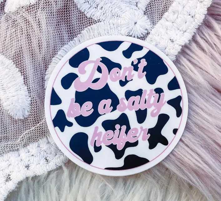 Mini Salty Heifer Sticker 1
