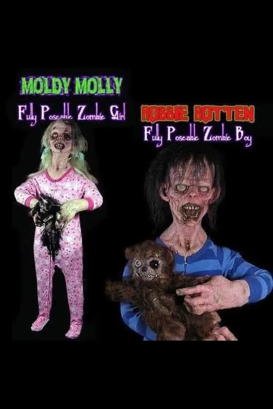"Moldy Molly And Rotten Robbie" Zombie Halloween Props - Combo Package Deal 1