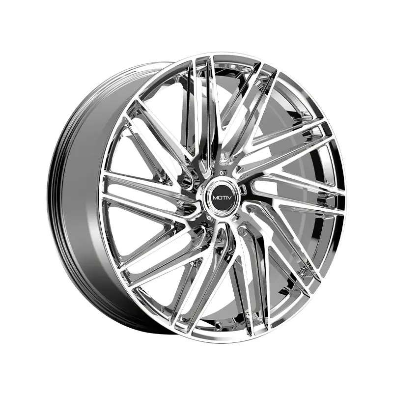Motiv 429C 22X9 5X112/5X4.50 73.1 Hub +40 Offset Chrome Wheel Rim 1