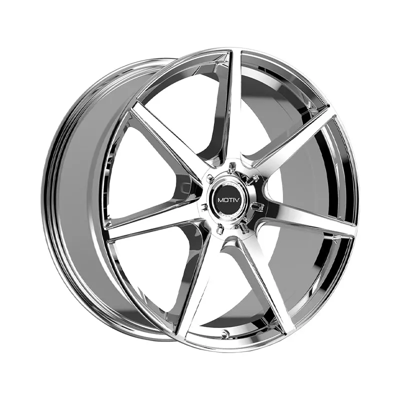 Motiv 432C 22X9 5X112/5X4.50 73.1 Hub +40 Offset Chrome Wheel Rim 1
