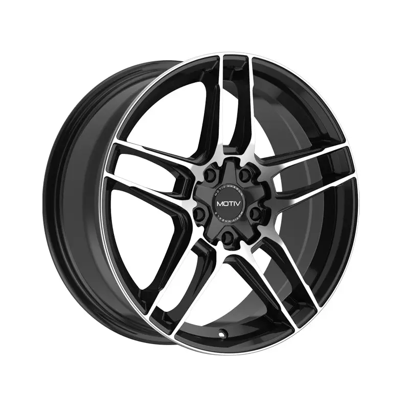 Motiv 434Mb 16X7.5 5X4.50/5X120 74.1 Hub +40 Offset Black Wheel Rim 1