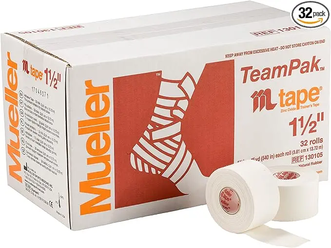 Mueller M Tape 1.5" - Case (32 Rolls) 1