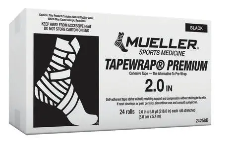 Mueller Tapewrap Premium - Case 24 Rolls 1