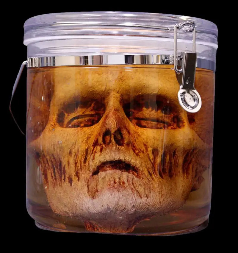 Nell Face Specimen Jar Halloween Prop 1