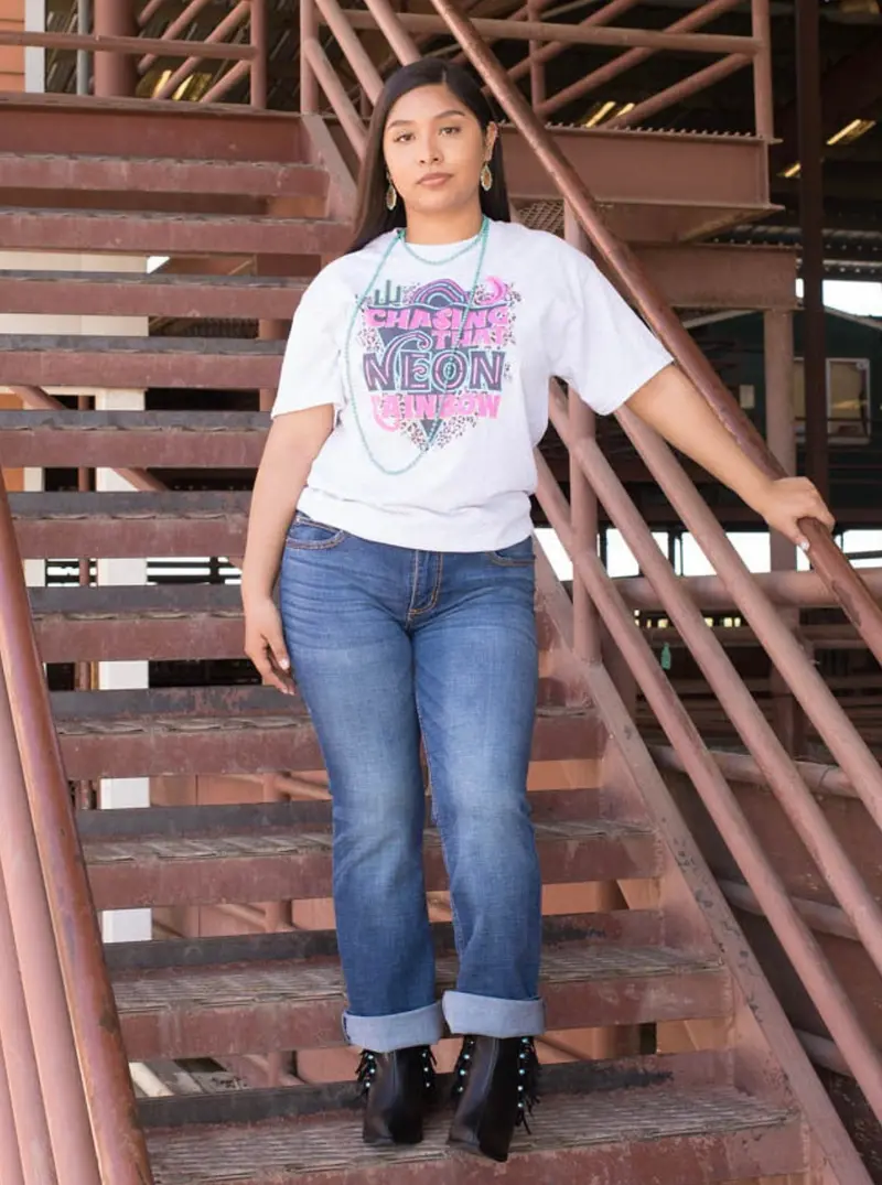 Neon Rainbow Tee 1