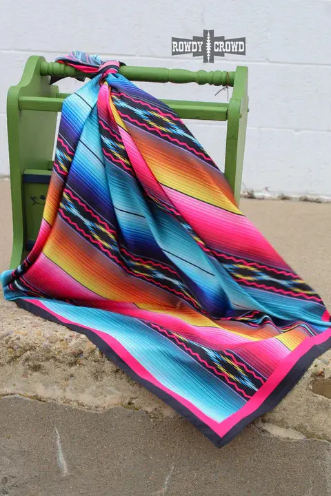 Neon Rainbow Wild Rag 1
