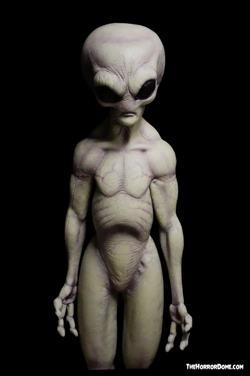 New "Area 51 Alien Statue" 360 Alien Full Body Movie-Quality Professional Prop 1