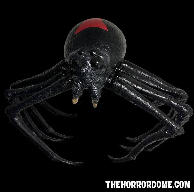 New "Giant Black Widow Spider" 24" Wide, Monster Halloween Prop 1