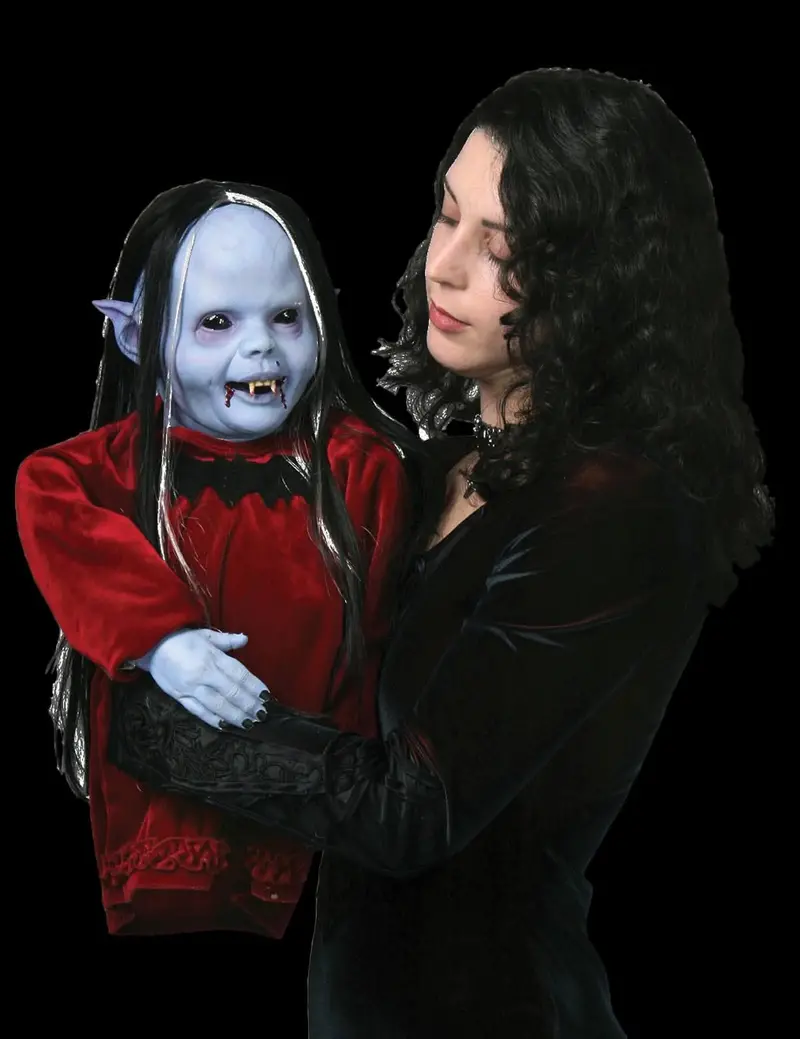 "Nocturna Baby Puppet" Halloween Prop 1