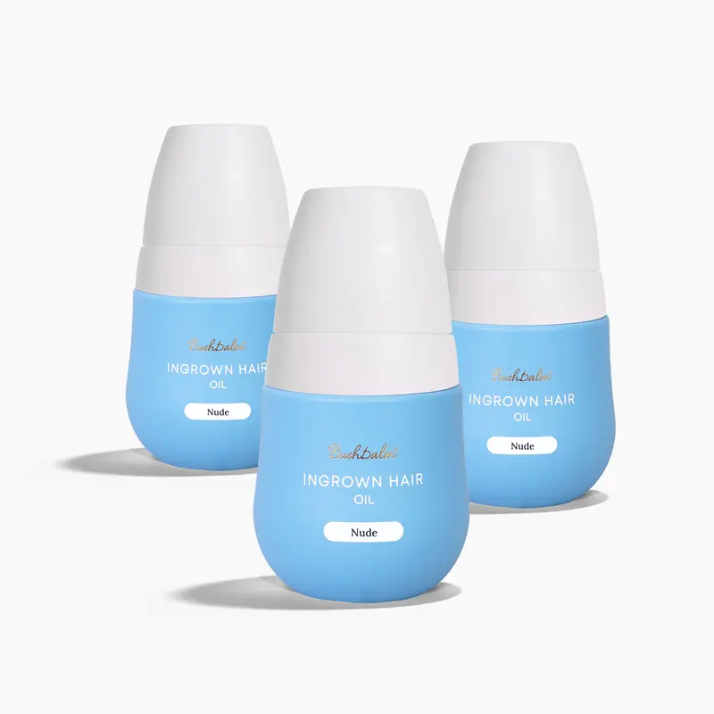 Nude Ingrown Hair Oil 3 Pack 1