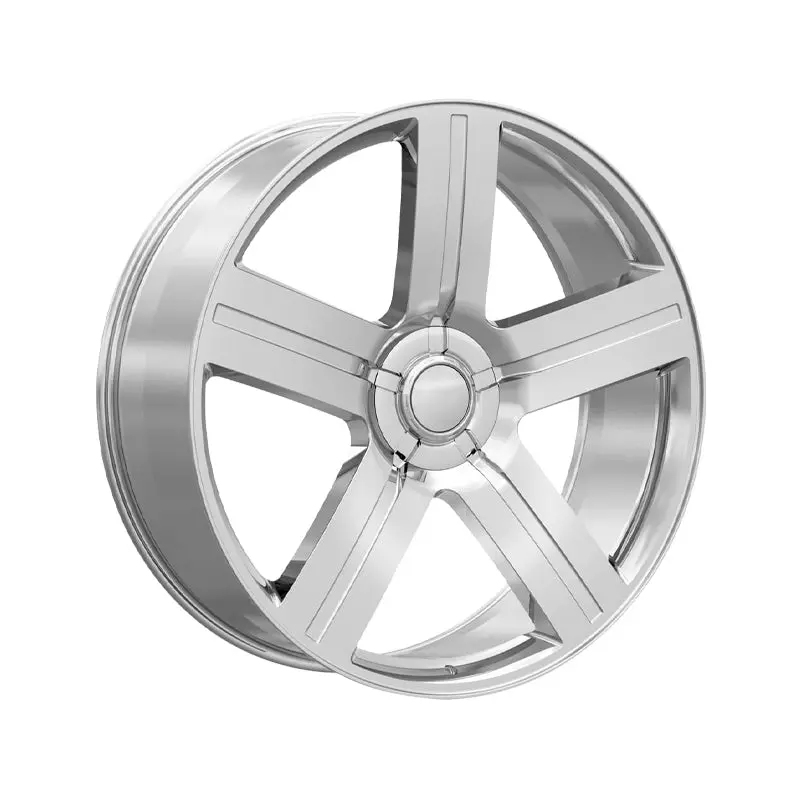 Oep 147C 24X10 6X5.50 78.1 Hub +31 Offset Chrome Plated Wheel Rim 1