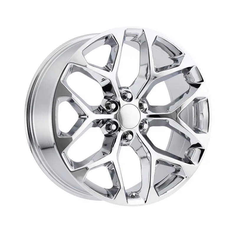 Oep 176C 20X9 6X5.50 78.1 Hub +24 Offset Chrome Plated Wheel Rim 1