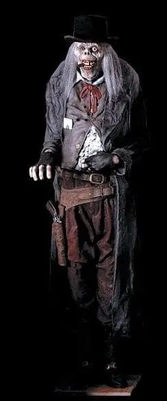 "Old Dead Eye The Zombie Gunslinger" Halloween Prop 1