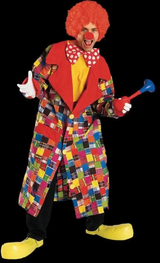 "Patches The Clown" Costume (Adult Size) 1