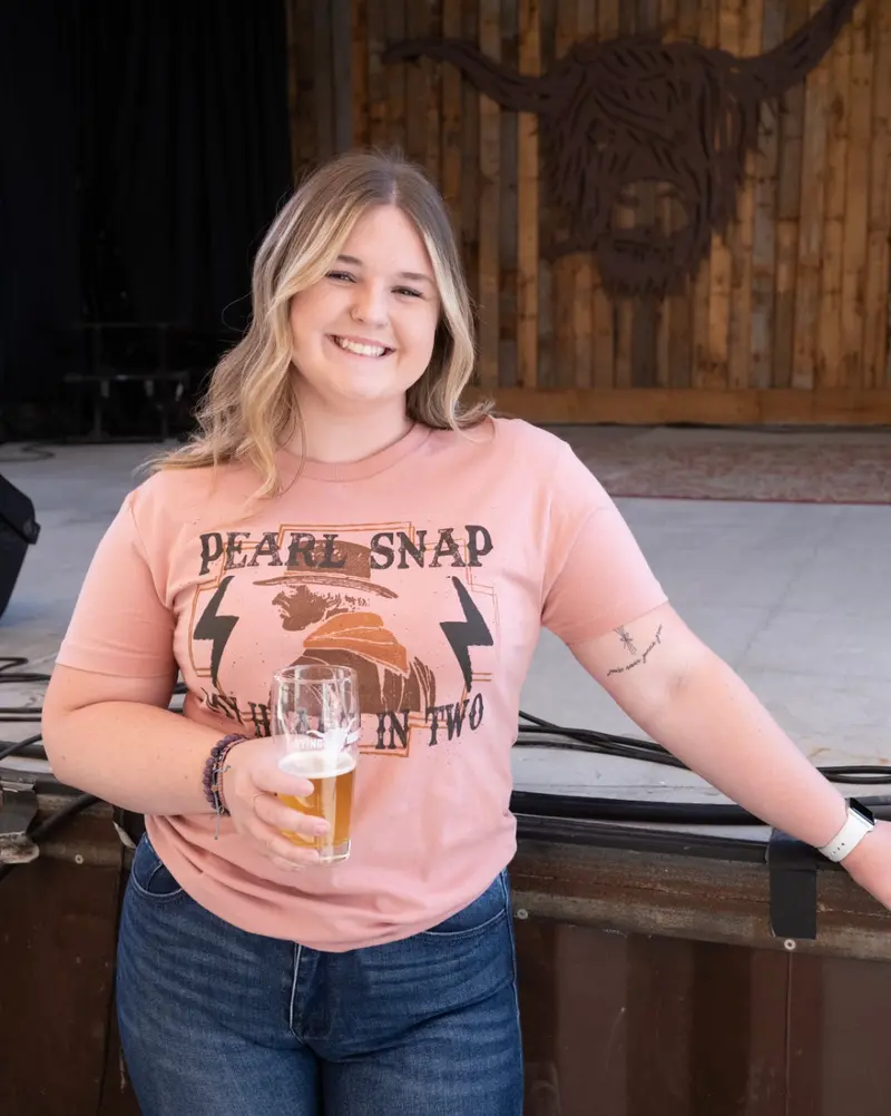 Pearl Snap My Heart Tee 1