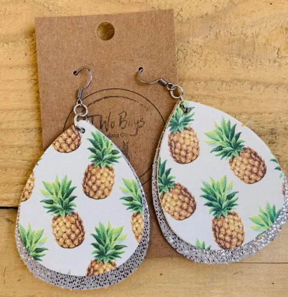 Pineapple Earrings 1
