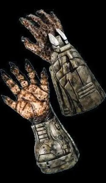 "Predator Latex Hands" Halloween Costume Gloves 1