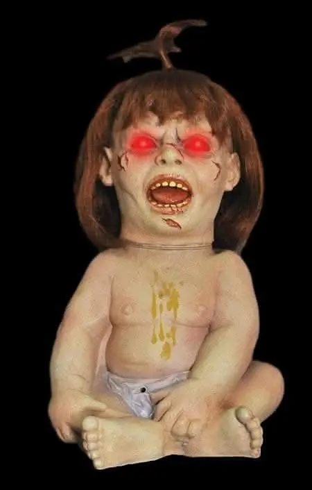 "Prized Possession" Electric Animated Zombie Halloween Prop 1