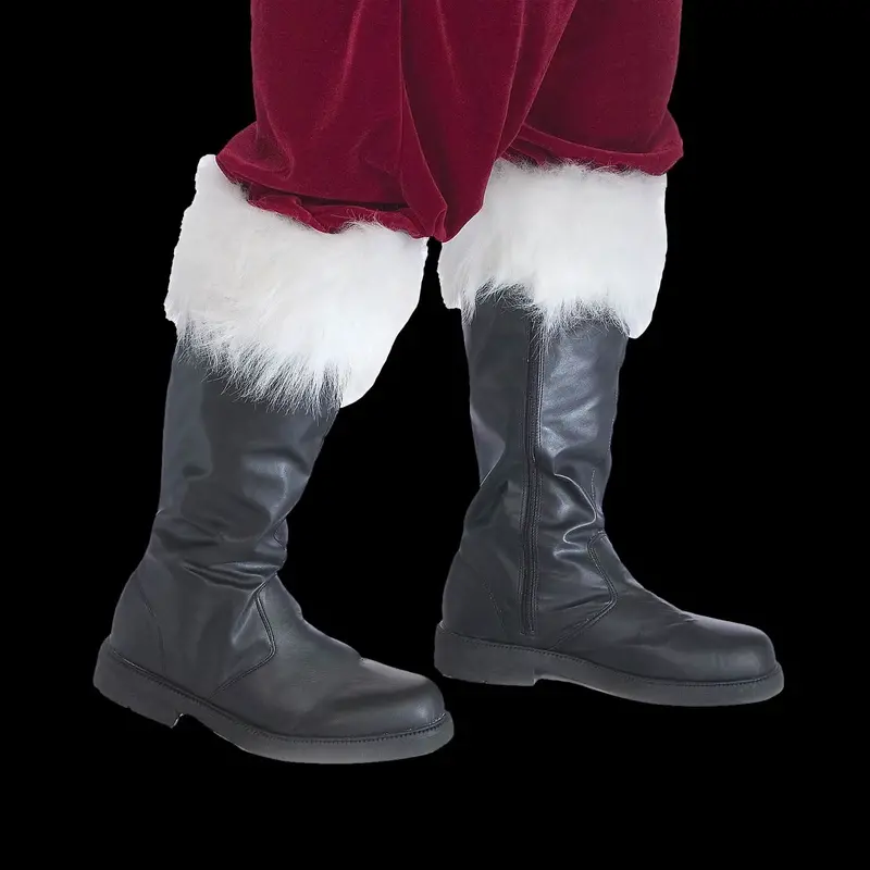 Professional Santa Claus Xl Boots Christmas Costume Accesory 1