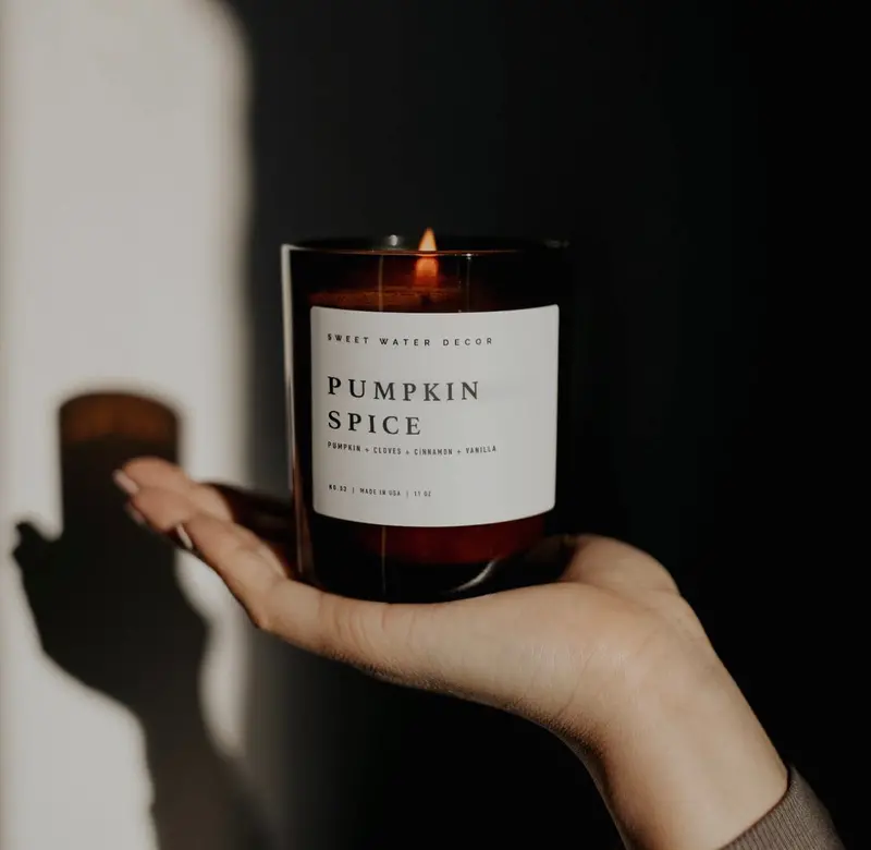 Pumpkin Spice Candle 1