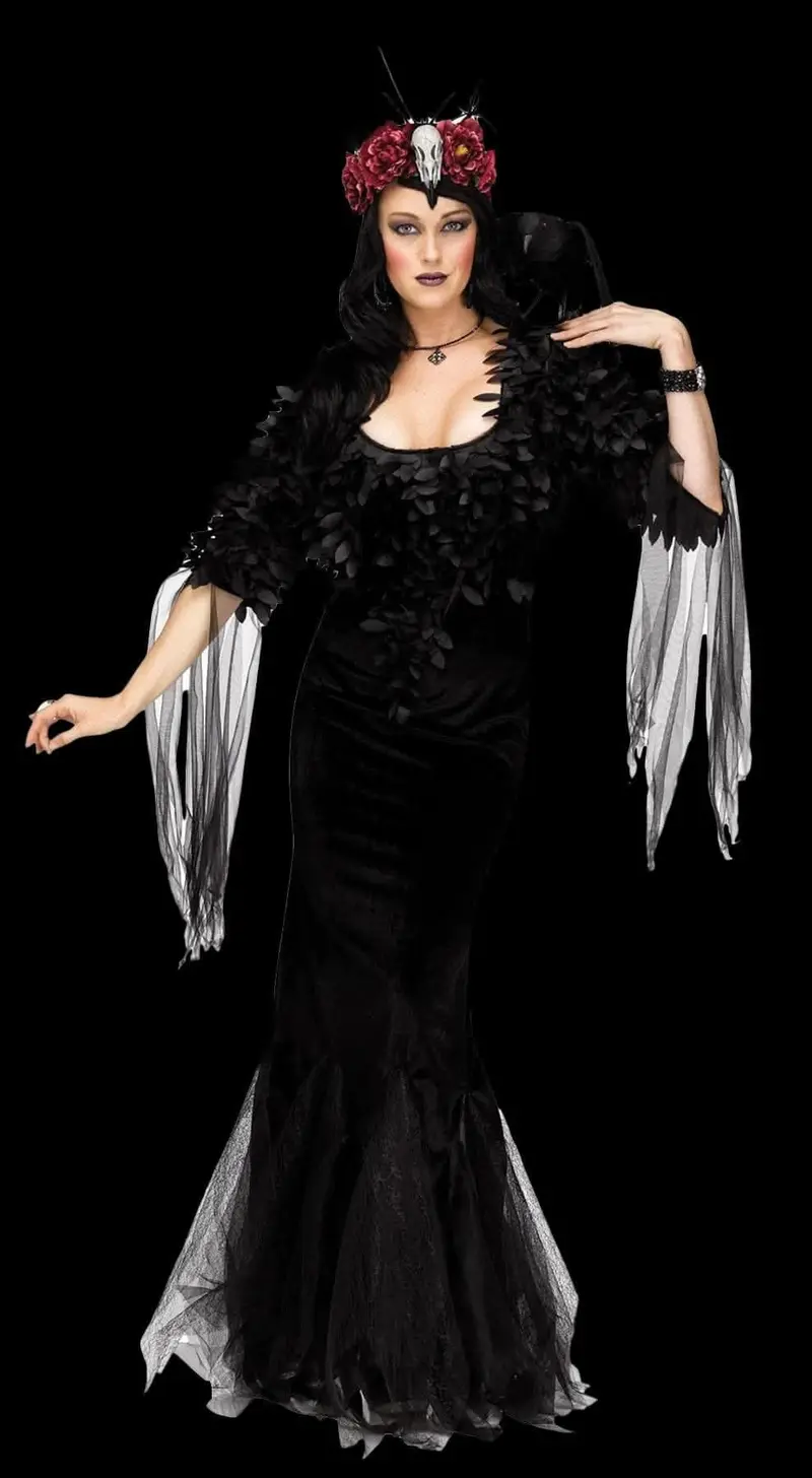 "Raven Mistress - Adult" Costume 1
