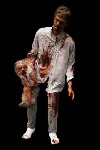 "Red Handed"  Professional Full Body Halloween Prop 1