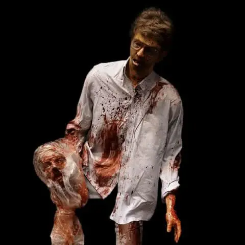 "Red Handed" Professional Full Body Halloween Prop 2