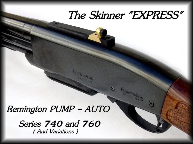 Remington 740, 760, 7400 & 7600 Express-Style Rear Sight