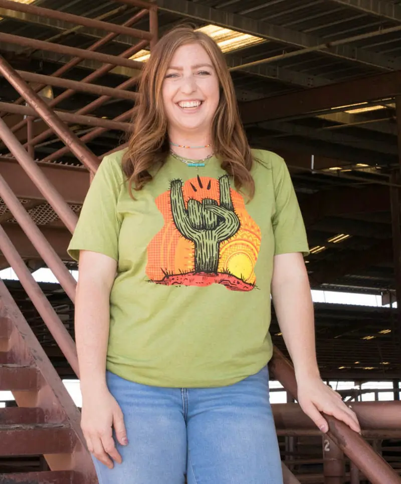 Rockin Cactus Tee 1
