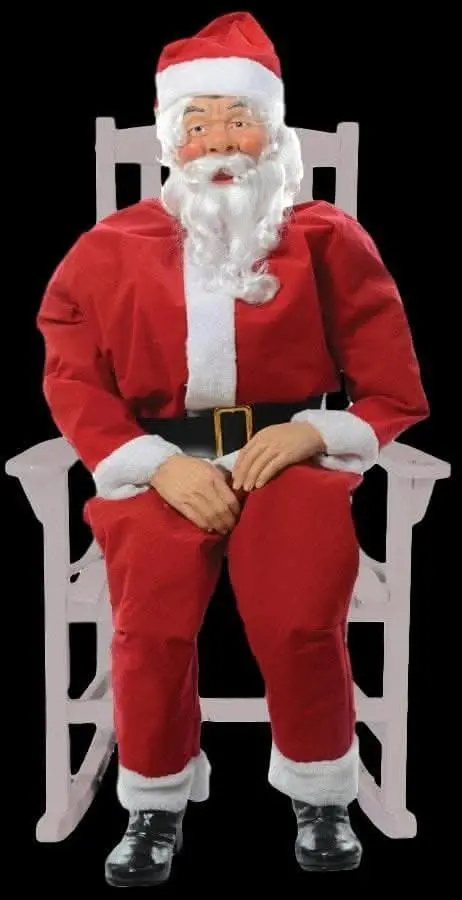 "Rocking Chair Santa" Electric Christmas Animatronic 1