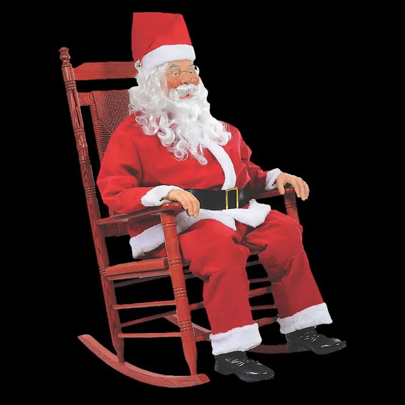 "Rocking Chair Santa" Electric Christmas Animatronic 2
