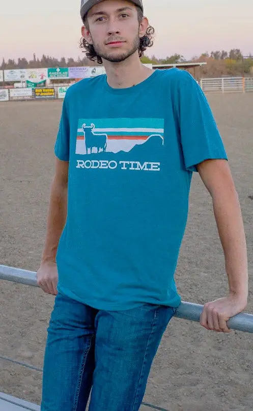 Rodeo Time Sunset Tee 1