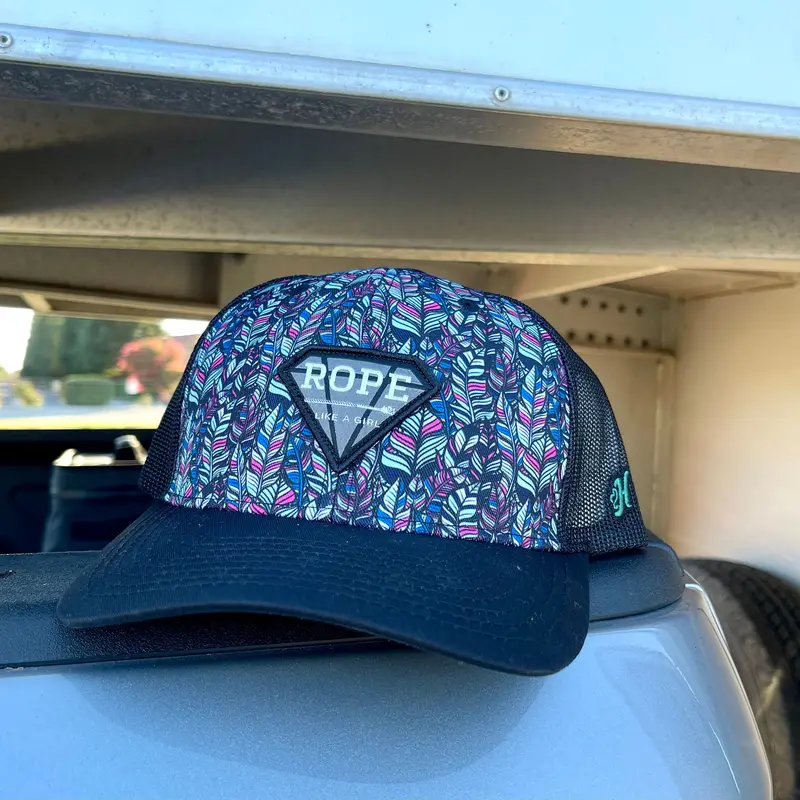 Rope Like A Girl Feather Hooey Hat 1