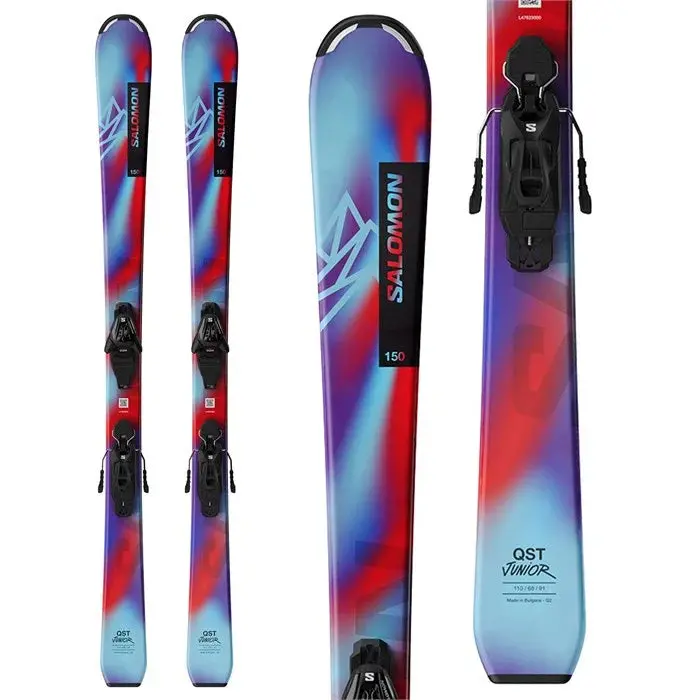 Salomon Qst Jr M Skis [W. L6 Gw Bindings] 2025 1