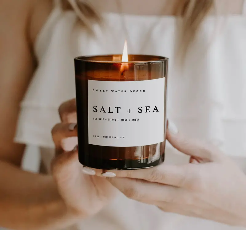 Salt + Sea Candle 1