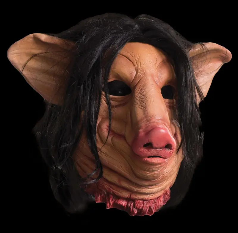 "Saw - Pig Head" Mask 1