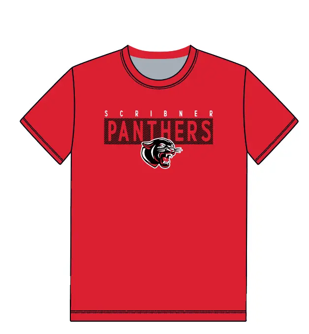 Scribner Panthers Short Sleeve T-Shirt 1