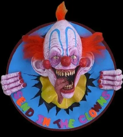 "Send In The Clowns" Hanging Halloween Decoration 1