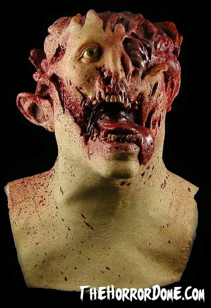 "Shotgun Blast Zombie" Hd Studios Pro Halloween Mask 1