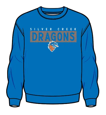 Silver Creek Dragons Crewneck Sweatshirt 1