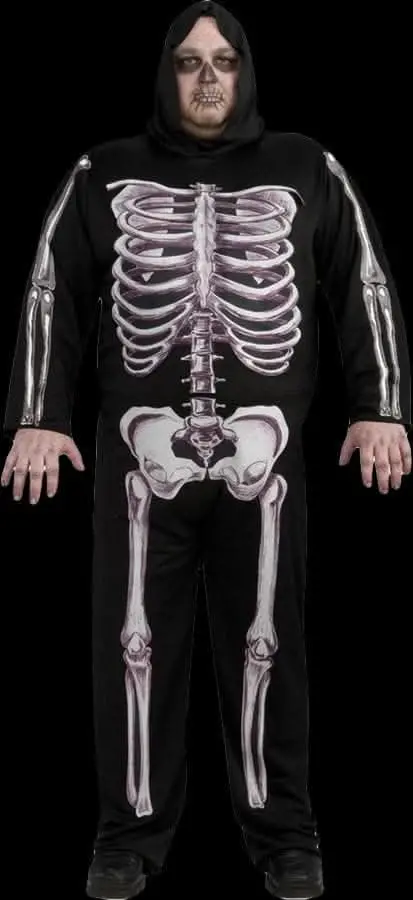 "Skeleton" Costume (Adult) 1